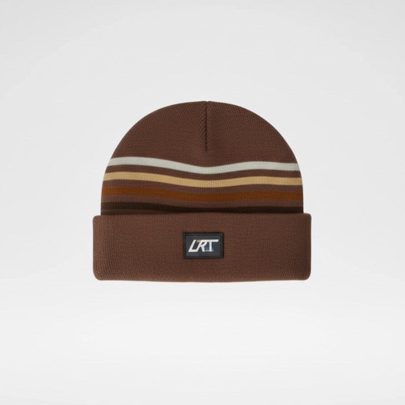 VINTAGE STRIPES BEANIE - COCOA