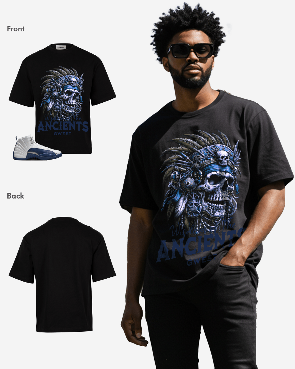 G West Wisdom Of the Ancients Oversized T-Shirt Mens